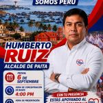 Gran presentación de candidatos por el partido de «Somos Perú» que lidera Humberto Ruiz